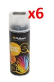 Polisan Akrilik Sprey Boya 400 Ml Mat Siyah - 1