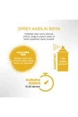 Polisan Akrilik Sprey Boya Açık Gri 400 ml - Ral 7035 - 4