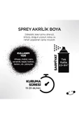 Polisan Parlak Siyah Sprey Boya 400 ml (5 Adet ) - 3