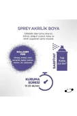 Polisan Lila Sprey Boya 400 ml (5 Adet ) - 3