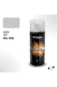 Polisan Akrilik Sprey Boya Açık Gri 400 ml - Ral 7035 - 1
