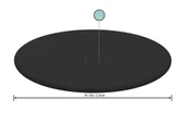 8'/2.44m Round Pool Cover - 4