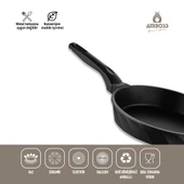 Vento Döküm Titanyum Kaplama Tava 18x5 cm thumbnail 4