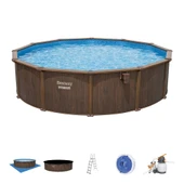 Bestway® 561CS Hydrium™ Çelik Duvarlı Yerüstü Havuz Seti 5,49 m x 1,32 m - 1