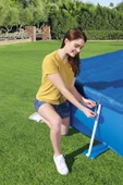 Bestway® 58105 Dikdörtgen Havuz Örtüsü - 2,59 m x 1,70 m Yerüstü Havuzlar için - 4