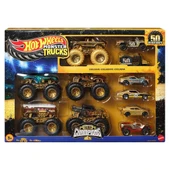 JDW07 Hot Wheels Monster Trucks Bigfoot Trophy Şampiyonları Araba ve Kamyon Çokl thumbnail 1