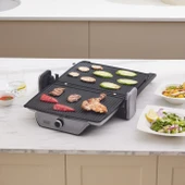 Karaca Gastro Diamond Antibakteriyel Döküm Tost Makinesi Cool Gray 6 Dilim Kapasiteli - 7