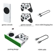 M88 RETRO TV GAME STİCK ATARİ PSP/PS1/PS2 OYUN DESTEKLİ 128 GB 20811 OYUNLU thumbnail 2