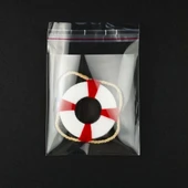 ŞEFFAF BANTLI POŞET (16X30) 5000 adet - 1