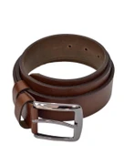 Erkek Kahverengi Hakiki Deri Kemer Jeans İçin DYN12530-2 thumbnail 1