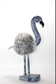 Ahşap Flamingo Figürü - 1
