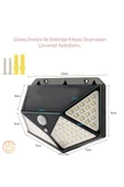 Solar Bahçe Aydınlatma Lambası 100 Led - 2
