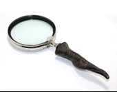 Pirinç Boynuz Saplı Büyüteç Model 2 thumbnail 1