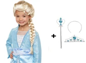 Karlar Ülkesi Frozen Elsa Kostüm Seti Çocuk Boy - 1