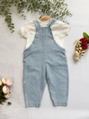 Çicekli Salopet Kız Takım - 5