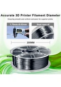 Iboss Pla+ Filament 1.75MM/3.00MM / 1 kg / SİYAH - 2