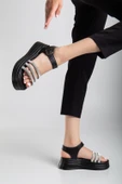 Lalen Siyah Kemerli Sandalet - 2