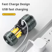 Şarj Edilebilir El Feneri - Wison - 10 Watt - 5