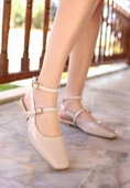 Katrin Bej Rugan Babet Ayakkabı - 1