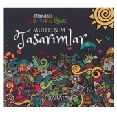 4E Boyama Kitabı Muhteşem Tasarımlar Mandala Karatay - 1