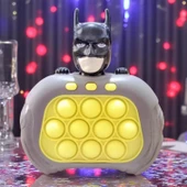 VIP YÜKSEK KALİTE BATMAN POPİT BATMAN YENİ NESİL POPİT OYUNCAK POPİT SESLİ RENKLİ LED IŞIKLI POPİT - 2