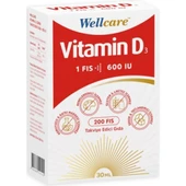 Wellcare Vıtamın D3 600 Iu 30 Ml Sprey - 1