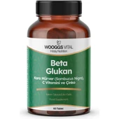 Wooggs Vıtal Beta Glukan, Kara Murver, C Vıtamını Ve Cınko 60 Tablet - 1