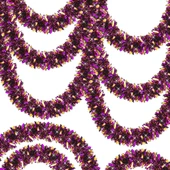 Mor Turuncu Çift Renk Sim Süs 180 cm thumbnail 1