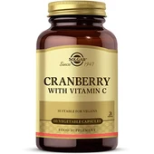 Solgar Cranberry Extract with Vitamin C 60 Kapsül - 1
