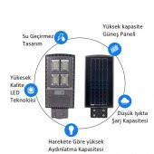 CATA CT-4640 200w Güneş Enerjili LED vBahçe Sokak Lambası - 5