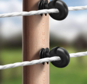 Elektrikli çit sistemi İzolatörü domuz ayı teli vidalı İzolatör - 6