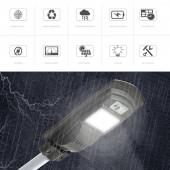Solar Bahçe Aydınlatması Güneş Enerjili lamba 30W CT-4690 - 2