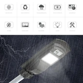 Cata CT-4690 30 W Güneş enerjili Solar Sokak Aydınlatma lambası - 4