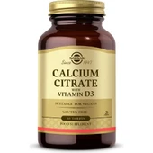 Solgar Calcium Citrate With Vitamin D 3 60 Tablet - 1