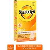 Supradyn Koenzim Q10 30 Efervesan Tablet - 1