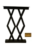 Metal Masa Ayağı - 2’li Baklava Dilimi / 1 Çift (2 Adet) / 60x6x70(h) - 1