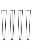 Firkete Masa Ayağı - Düz / Pul Ayak / 1 Takım(4 Adet) / 89cm - 1