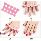 Parmak Ayırıcı Sünger Manikür Pedikür Aparatı 5 ADET thumbnail 3