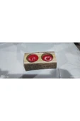 2 ’li Ahşap Mumluk + 2 Adet Tealight Mum !!! - 3