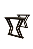 Metal Masa Ayağı - Geometrik Desenli / 1 Çift (2 Adet) / !!! - 1