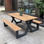 Bench Masa Takımı – Estetik ve Dayanıklı Tasarım Takım Bank - 1