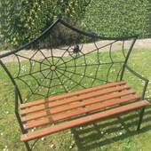 Örümcek Bank Oturma Bankı | Metal ve Ahşap El İşçiliği - 2