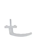 EVA PLAST Pencere Kolu PVC Silver Model / Plastik Beyaz 3 Adet - 4