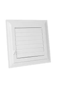 Process Menfez 30x30 Cm Banyo Wc Havalandırma Menfezi Plastik Beyaz Renk - 4