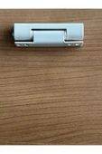 unix Pvc Pimapen Kapı Pencere Menteşesi Çelik 90mm Beyaz/4 Adet) Vi̇dalar Dahi̇l - 7