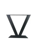 DEKOR Metal Masa Ayağı / 4-6 Kişilik / Siyah / 2 Adet / 58x6x70(h), AN0192 - 2