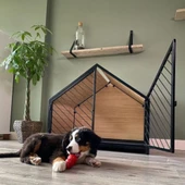 Hayvan Evi | Sevimli Dost Kulübesi | Ev Tipi Köpek Kulübesi - 2