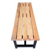 Sırtsız Oturma Bankı Ahşap Oturma Bankı - 2