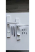 Van Aks Meşe Yapı KAPI KOL PVC WC İÇİN BEYAZ - 3