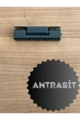 unix PVC Pimapen Kapı Pencere Menteşesi Çelik 90mm Antrasit/4 Adet) VİDALAR DAHİL - 4